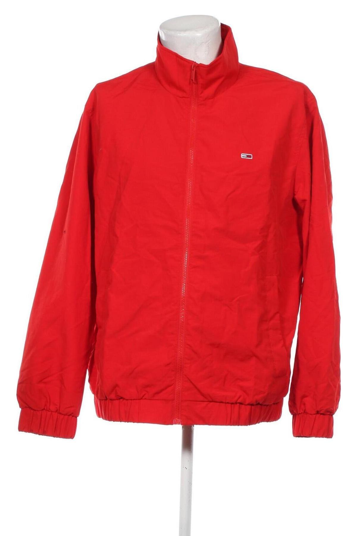 Herrenjacke Tommy Jeans, Größe XL, Farbe Rot, Preis € 86,99