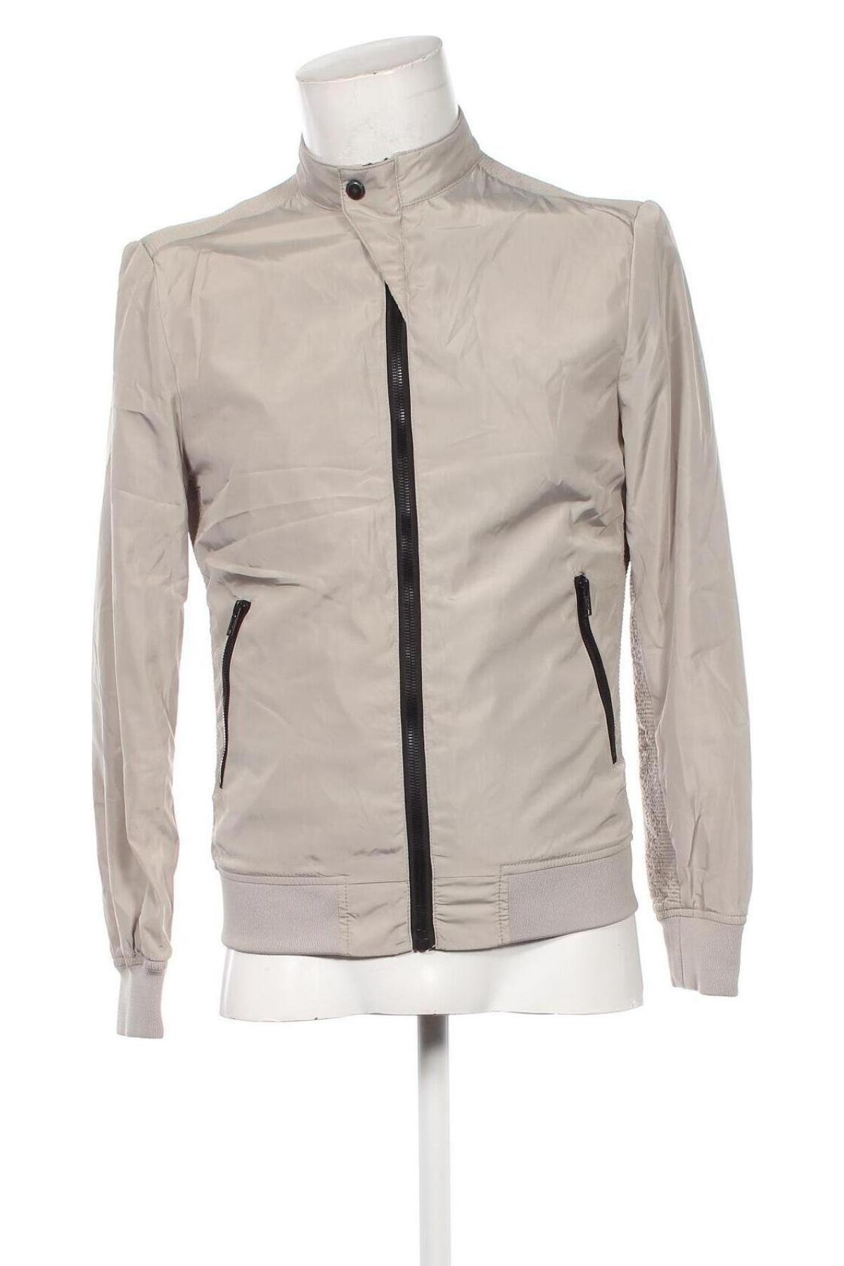 Herrenjacke Zara Man, Größe M, Farbe Beige, Preis 10,49 €