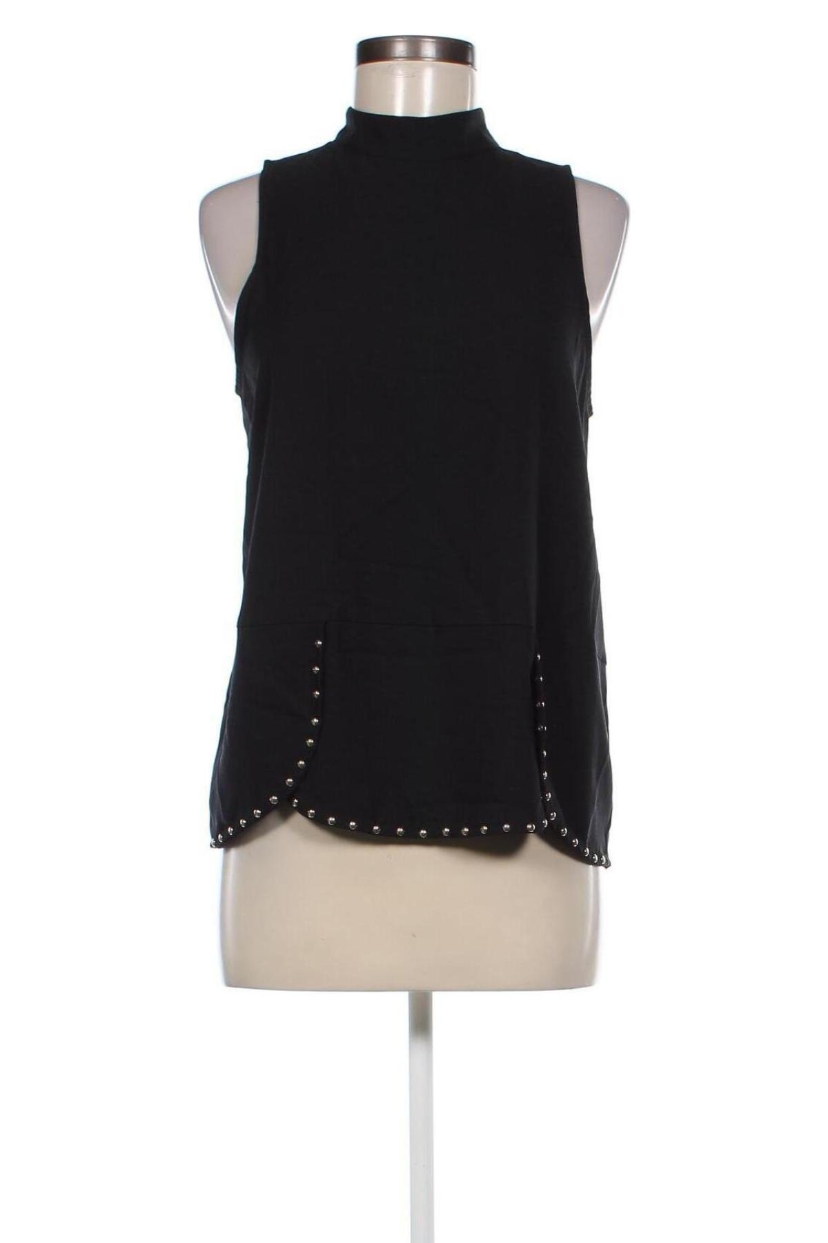 Tricou de damă River Island, Mărime S, Culoare Negru, Preț 23,99 Lei