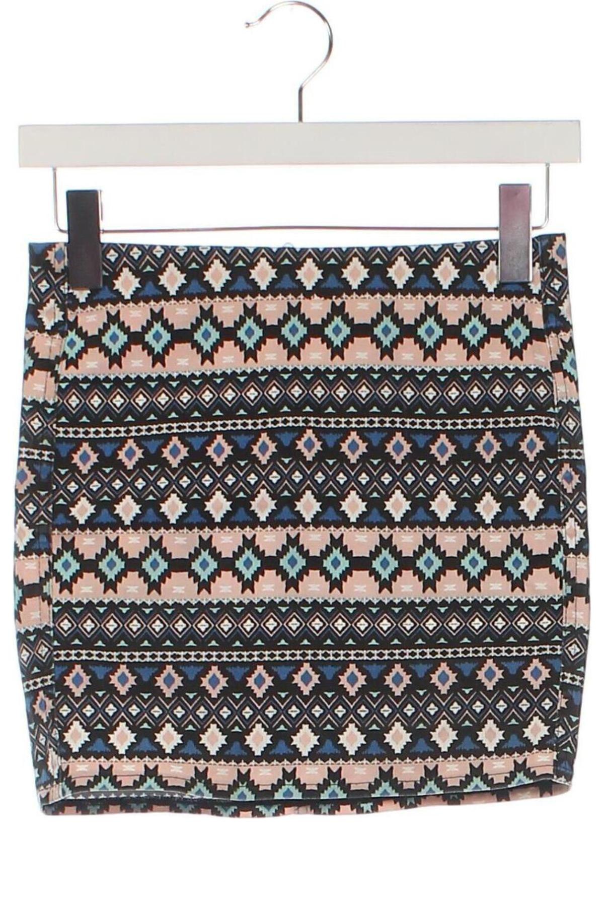 Fustă H&M Divided, Mărime XS, Culoare Multicolor, Preț 24,99 Lei