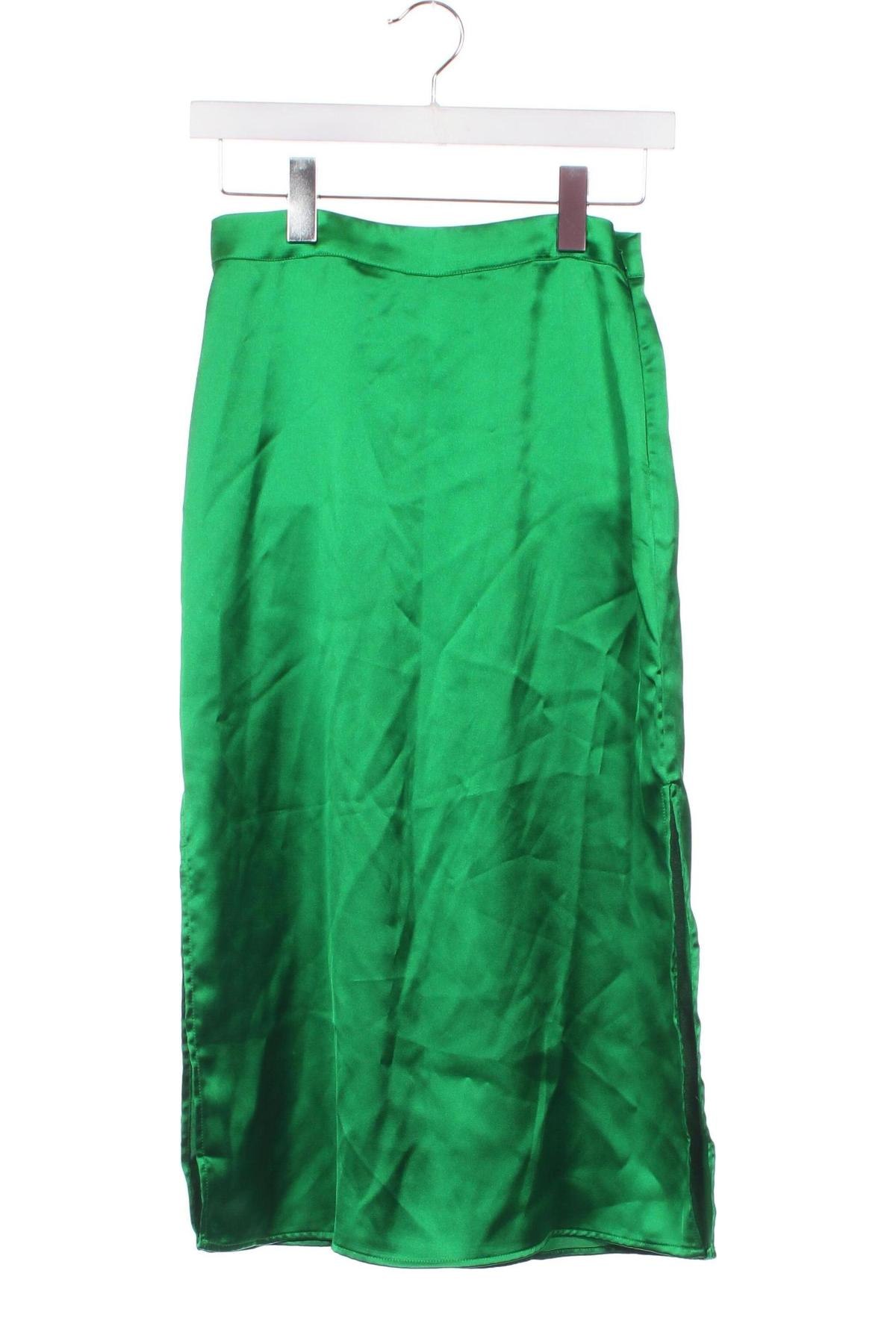 Fustă Object, Mărime XS, Culoare Verde, Preț 52,99 Lei