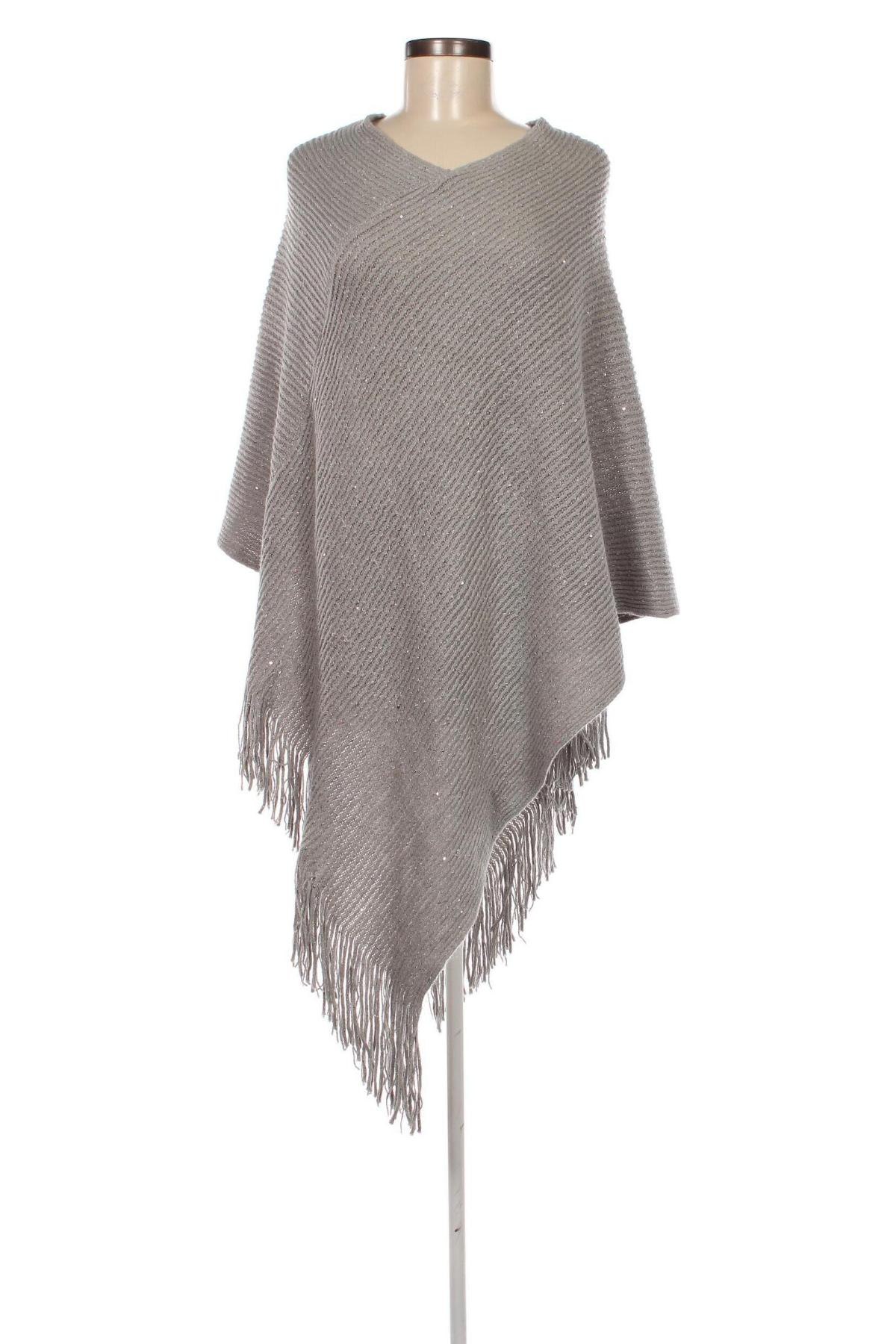 Poncho, Größe M, Farbe Grau, Preis 9,29 €