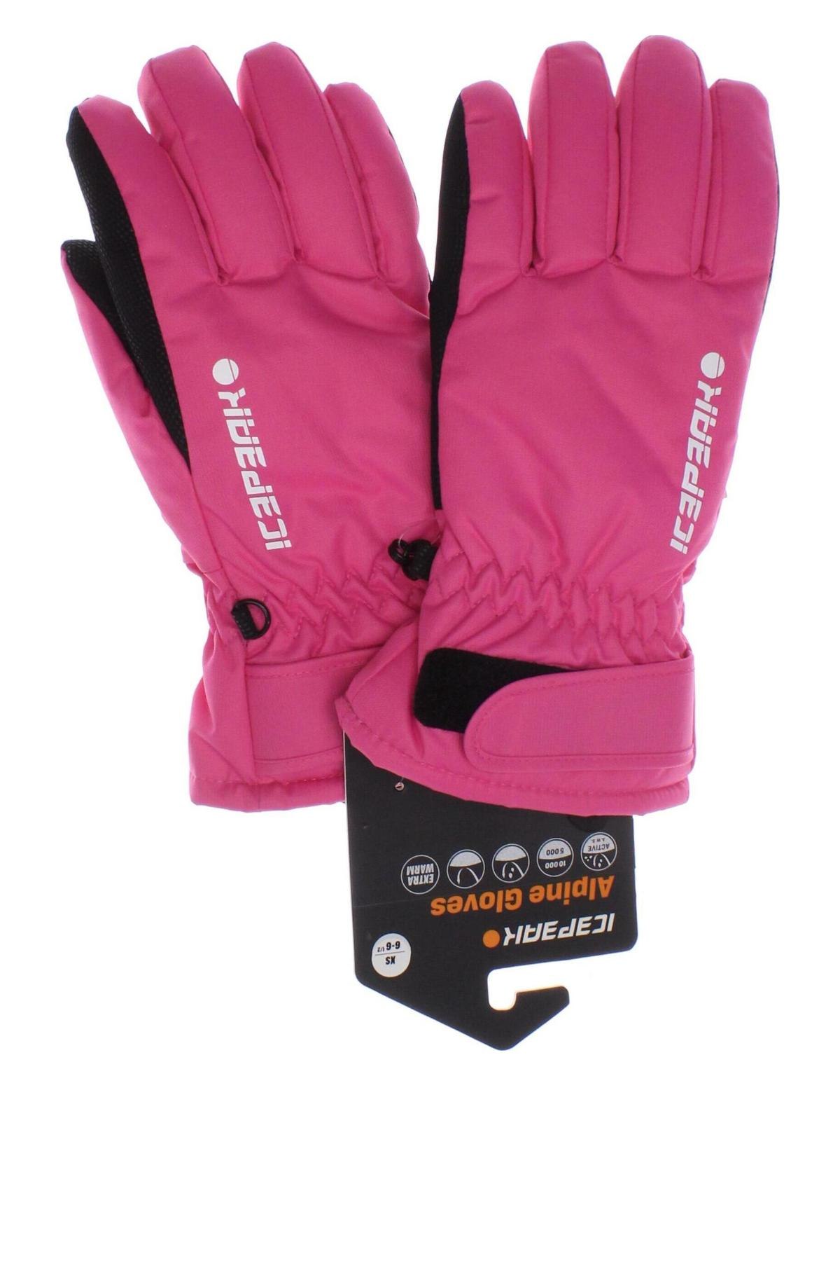 Handschuhe für Wintersport Icepeak, Farbe Rosa, Preis € 21,49