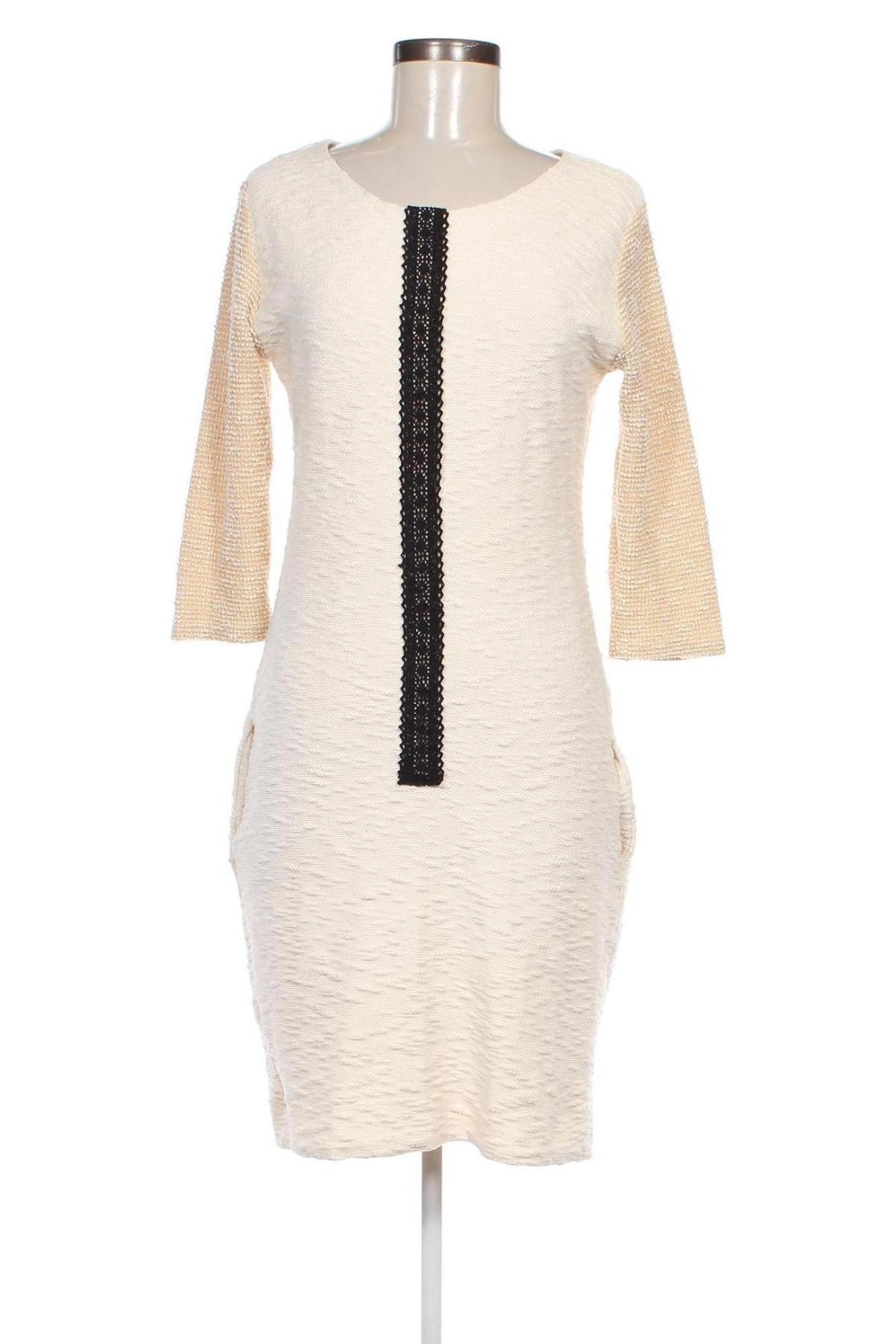 Kleid, Größe M, Farbe Beige, Preis 6,99 €