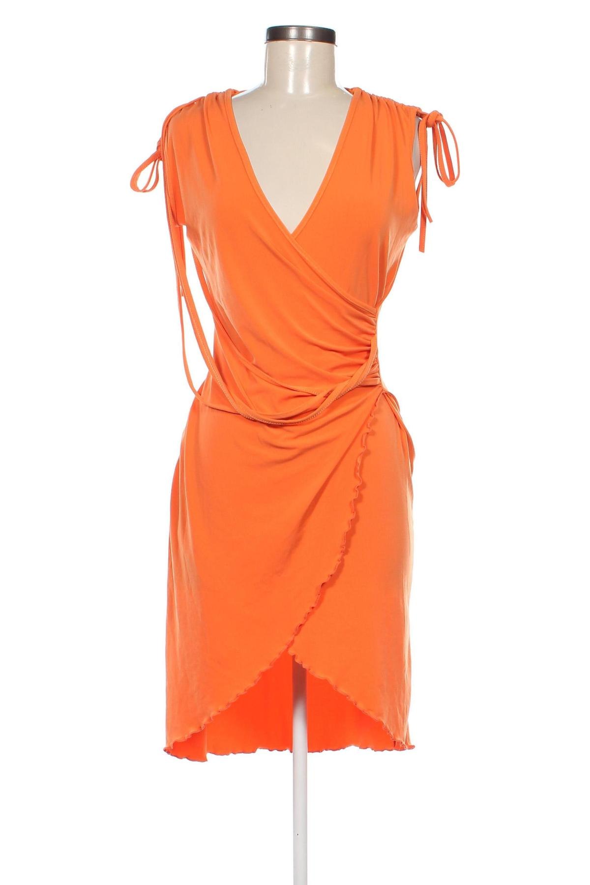 Kleid, Größe L, Farbe Orange, Preis 6,99 €