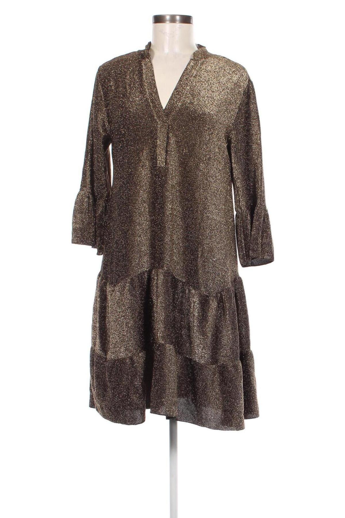 Kleid, Größe M, Farbe Golden, Preis € 7,99