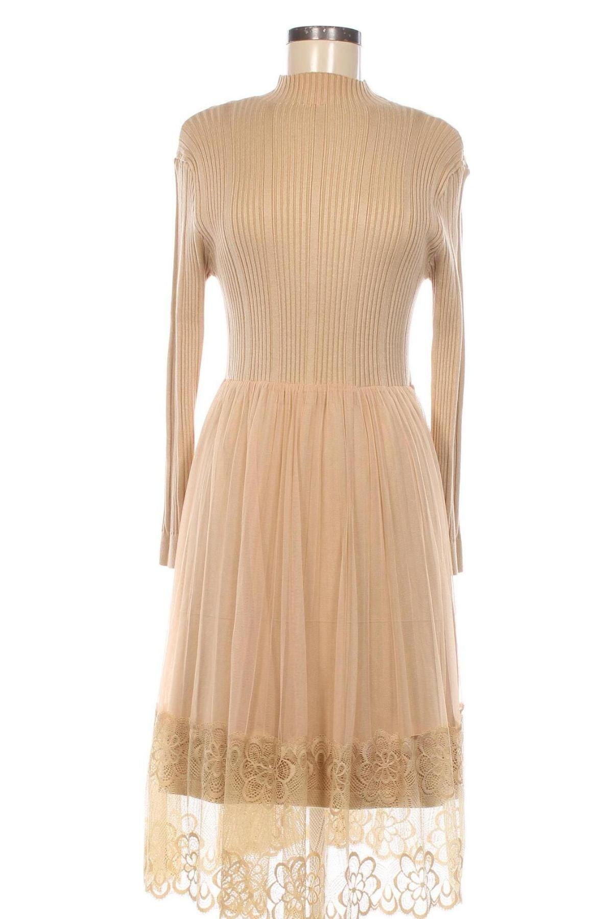 Kleid, Größe S, Farbe Beige, Preis € 8,99