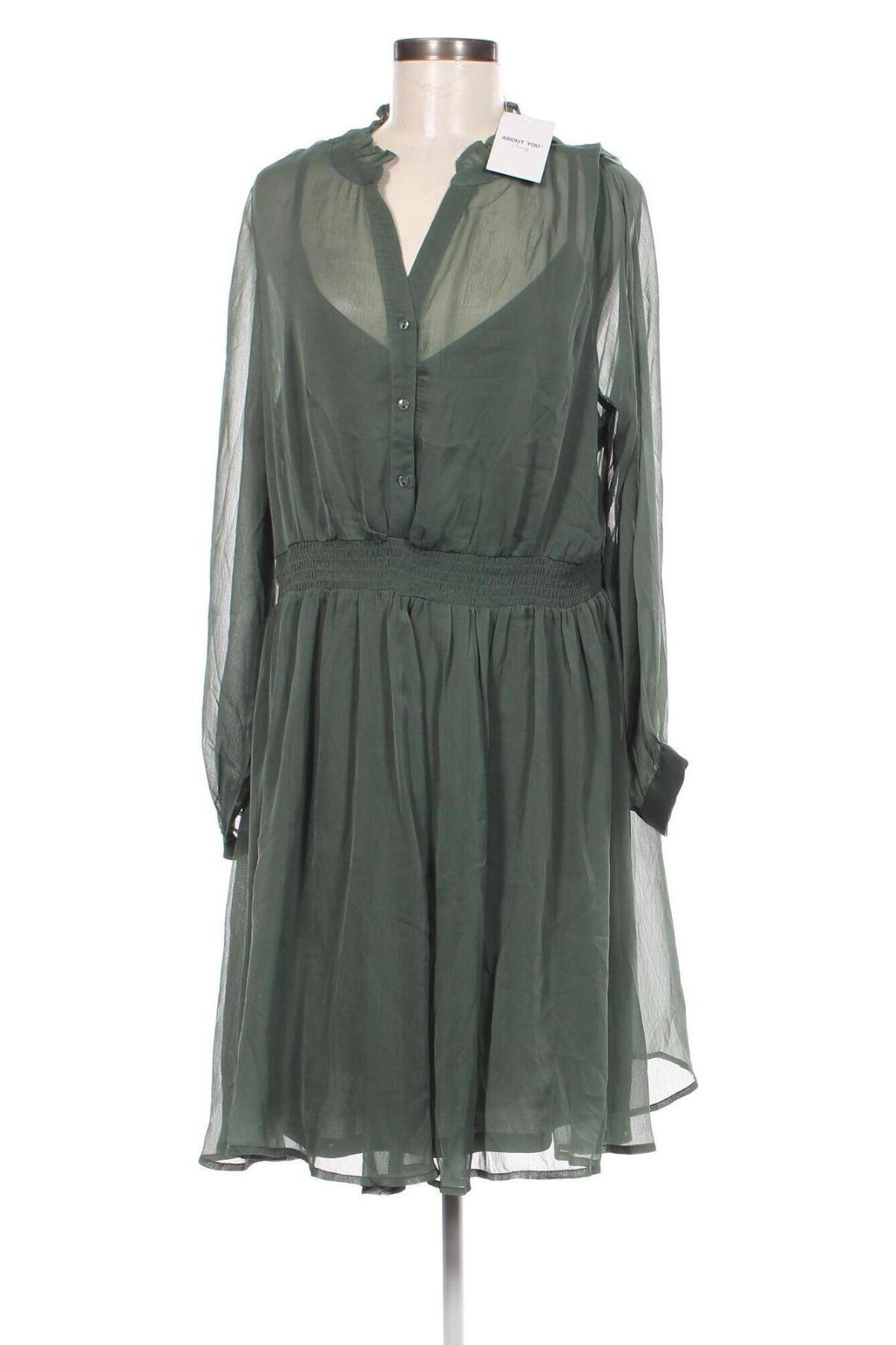 Rochie About You, Mărime XXL, Culoare Verde, Preț 164,99 Lei