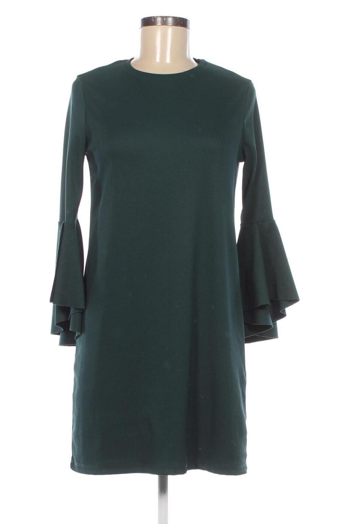 Rochie Bershka, Mărime S, Culoare Verde, Preț 44,99 Lei