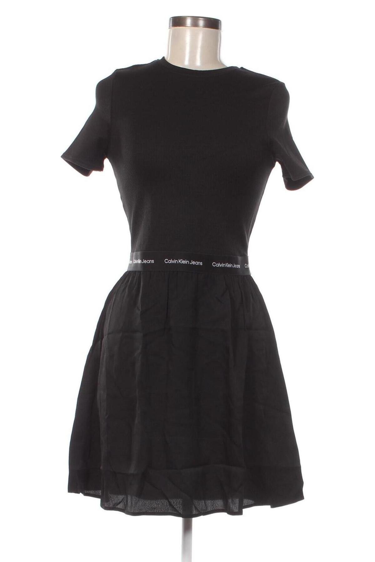 Rochie Calvin Klein Jeans, Mărime S, Culoare Negru, Preț 462,99 Lei