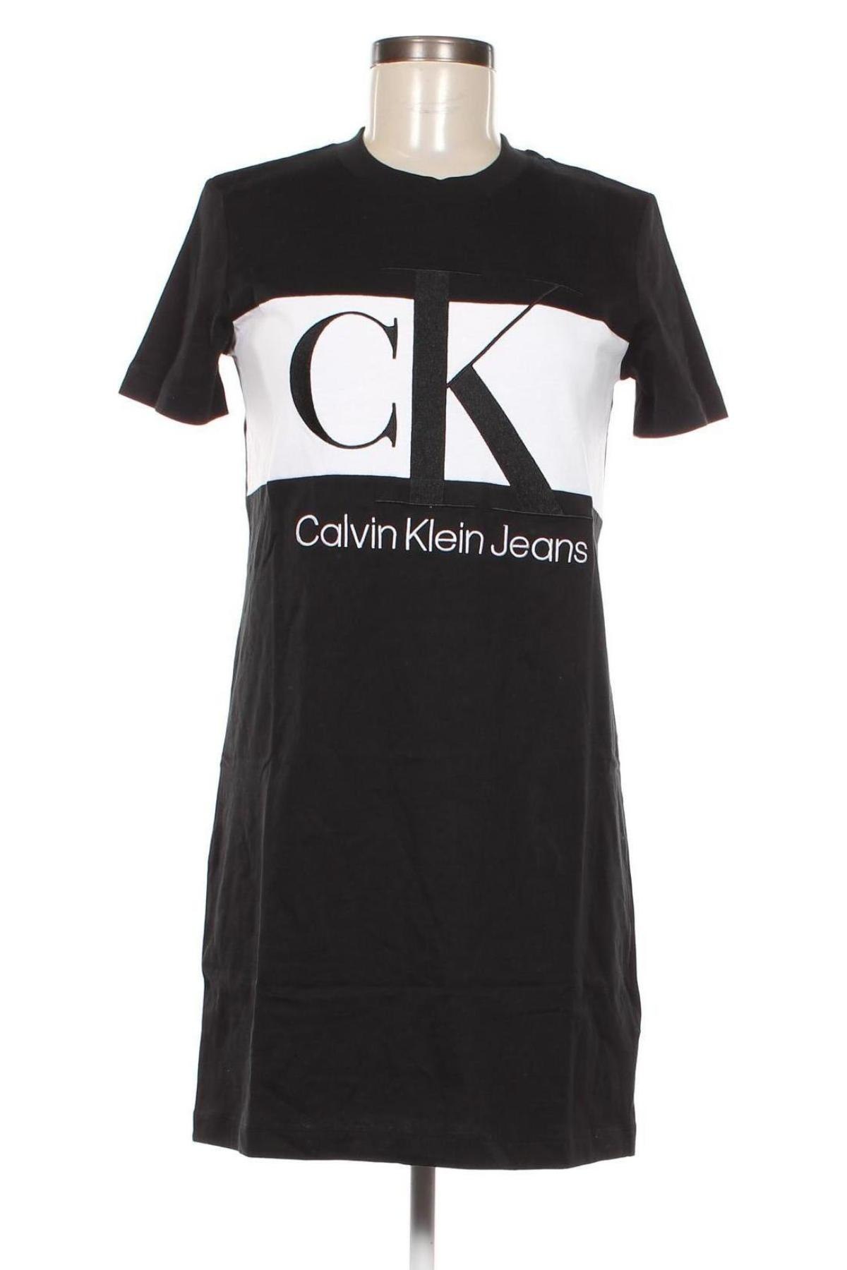 Rochie Calvin Klein Jeans, Mărime S, Culoare Negru, Preț 333,99 Lei