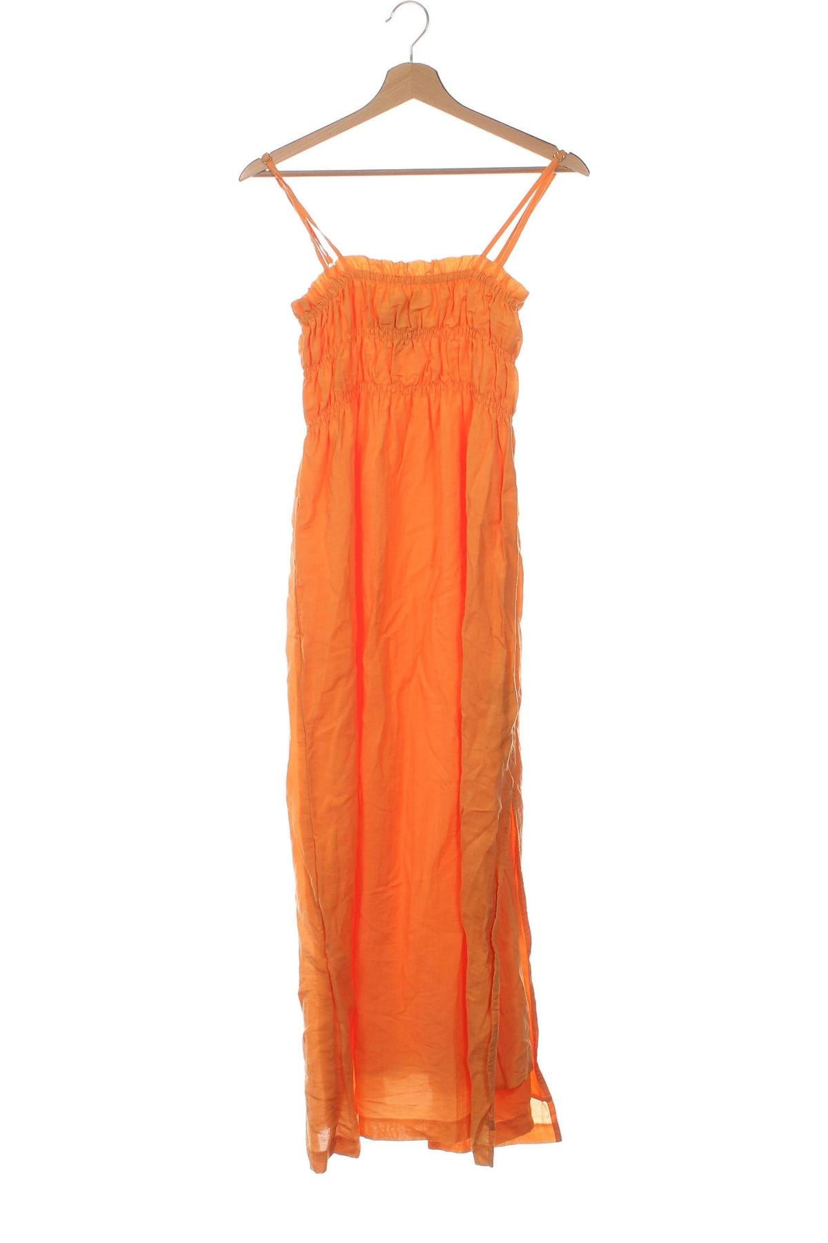 Kleid Comma,, Größe XS, Farbe Orange, Preis 16,99 €