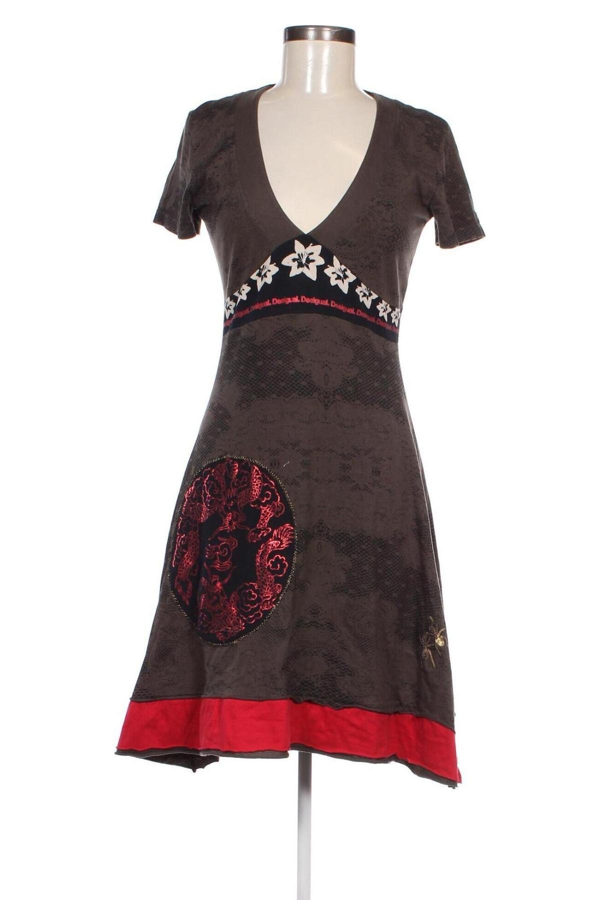 Kleid Desigual, Größe L, Farbe Mehrfarbig, Preis € 20,99