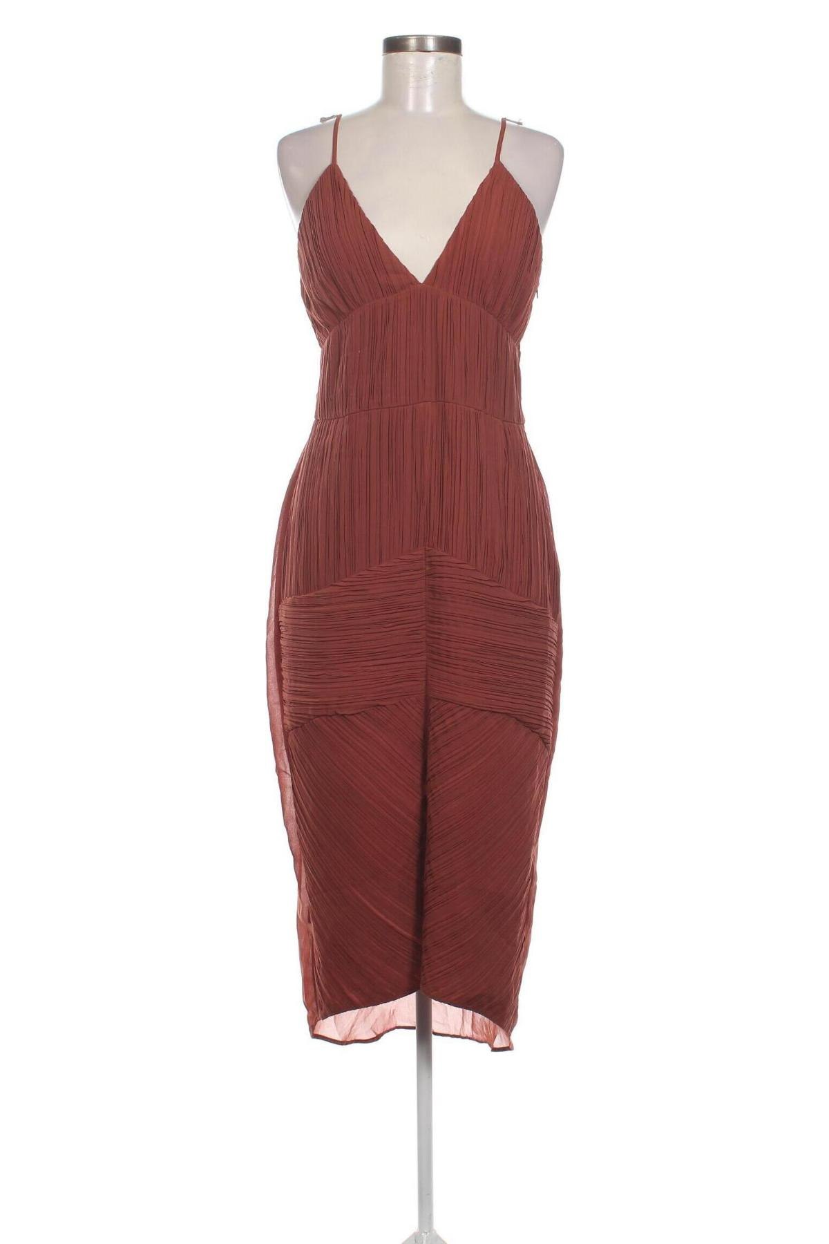 Kleid H&M, Größe L, Farbe Braun, Preis € 10,79