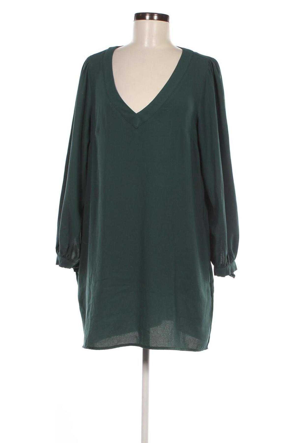 Rochie H&M, Mărime L, Culoare Verde, Preț 44,99 Lei