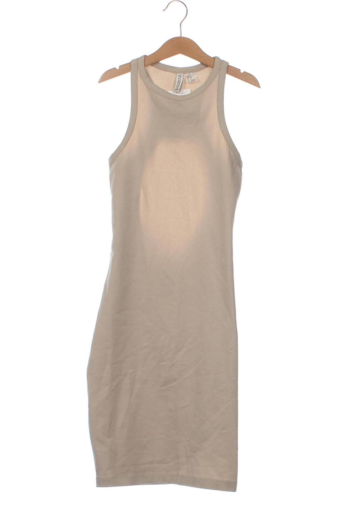 Kleid H&M Divided, Größe XS, Farbe Beige, Preis € 5,01