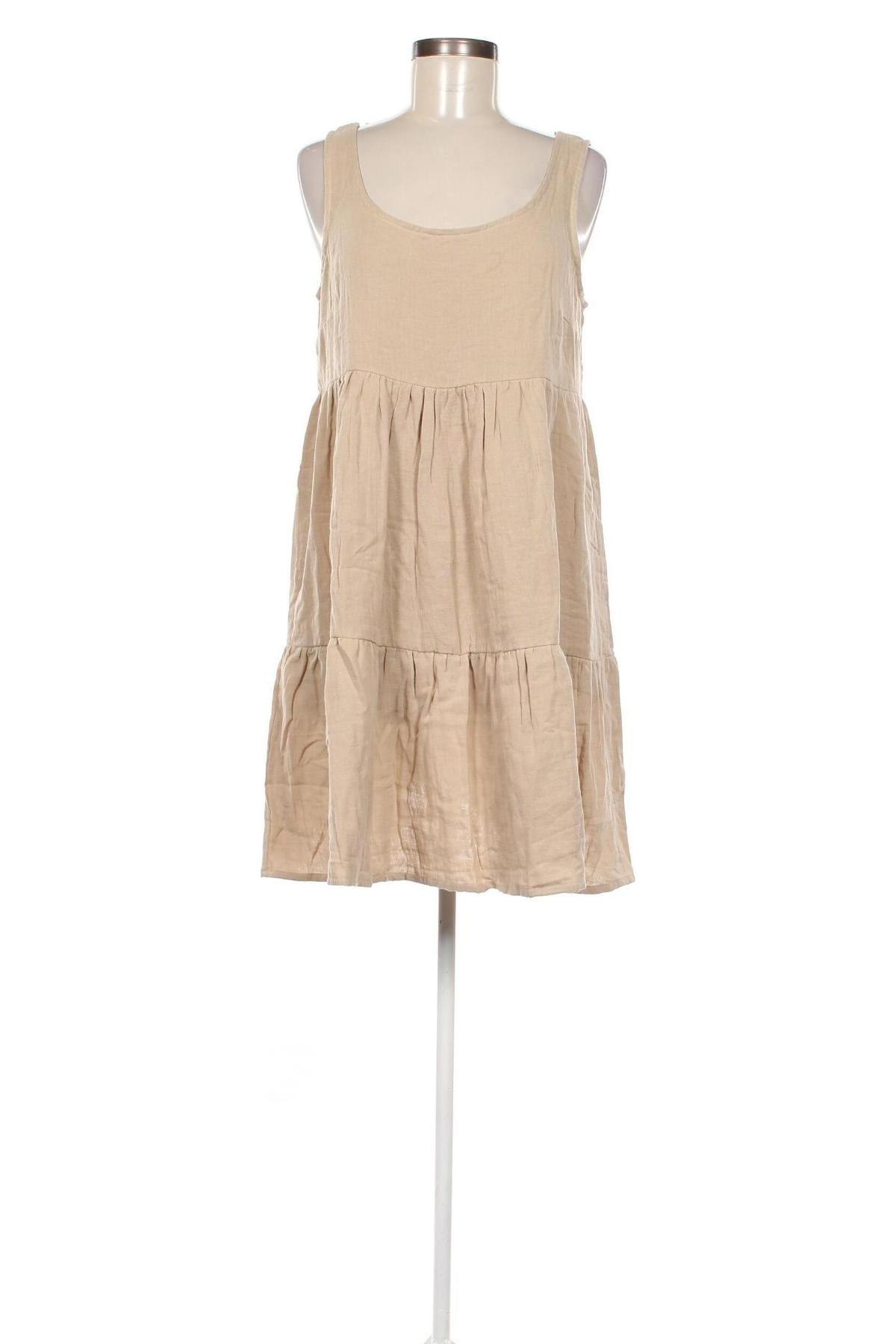 Kleid Ichi, Größe M, Farbe Beige, Preis € 16,99