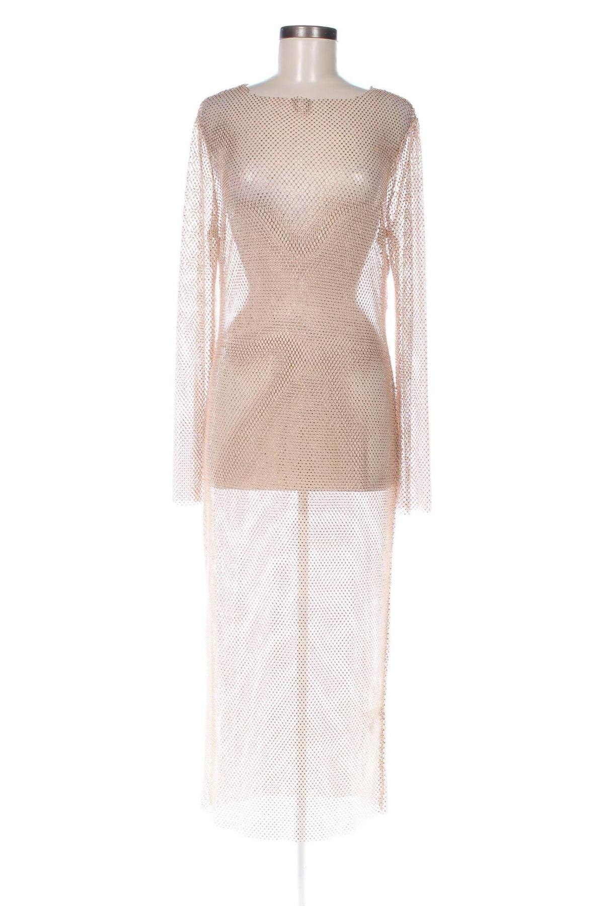 Kleid LeGer By Lena Gercke X About you, Größe L, Farbe Beige, Preis € 29,49