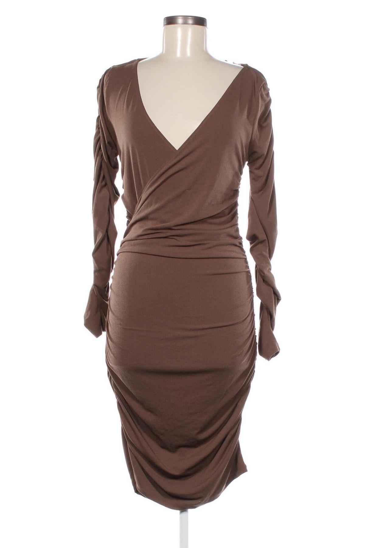 Kleid LeGer By Lena Gercke X About you, Größe L, Farbe Braun, Preis 39,99 €