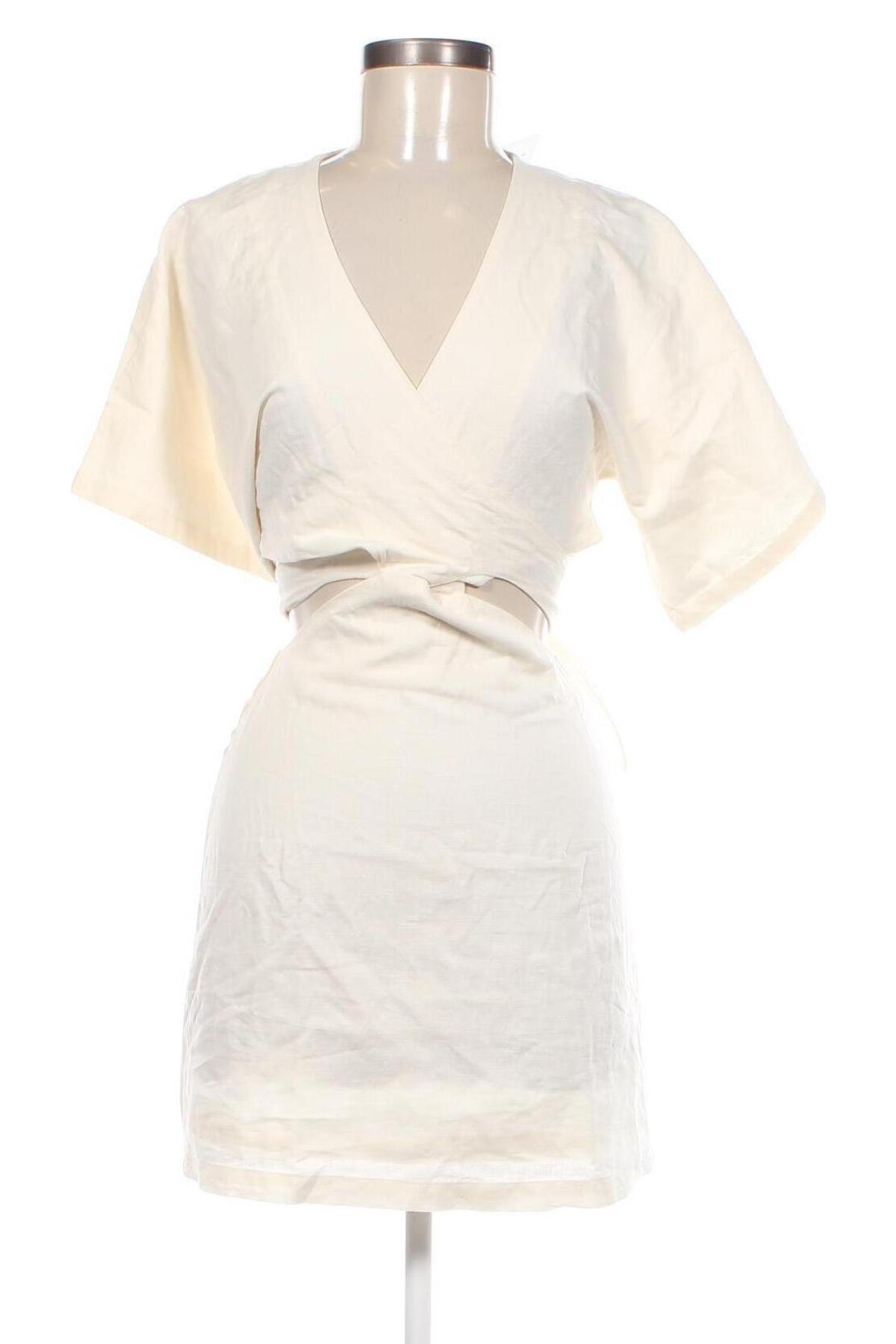 Kleid LeGer By Lena Gercke X About you, Größe XS, Farbe Ecru, Preis € 16,99