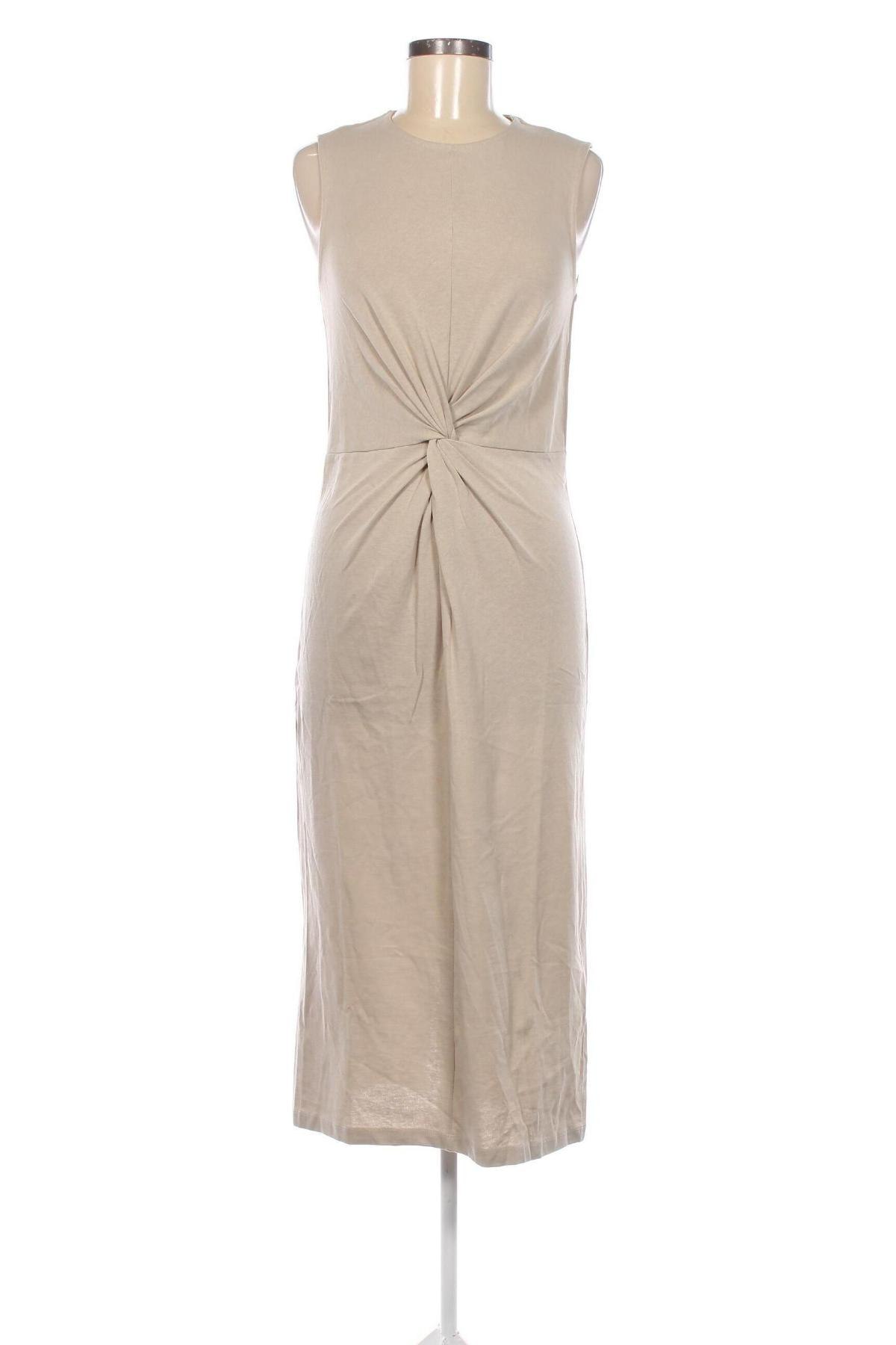 Kleid Mango, Größe M, Farbe Beige, Preis 17,99 €