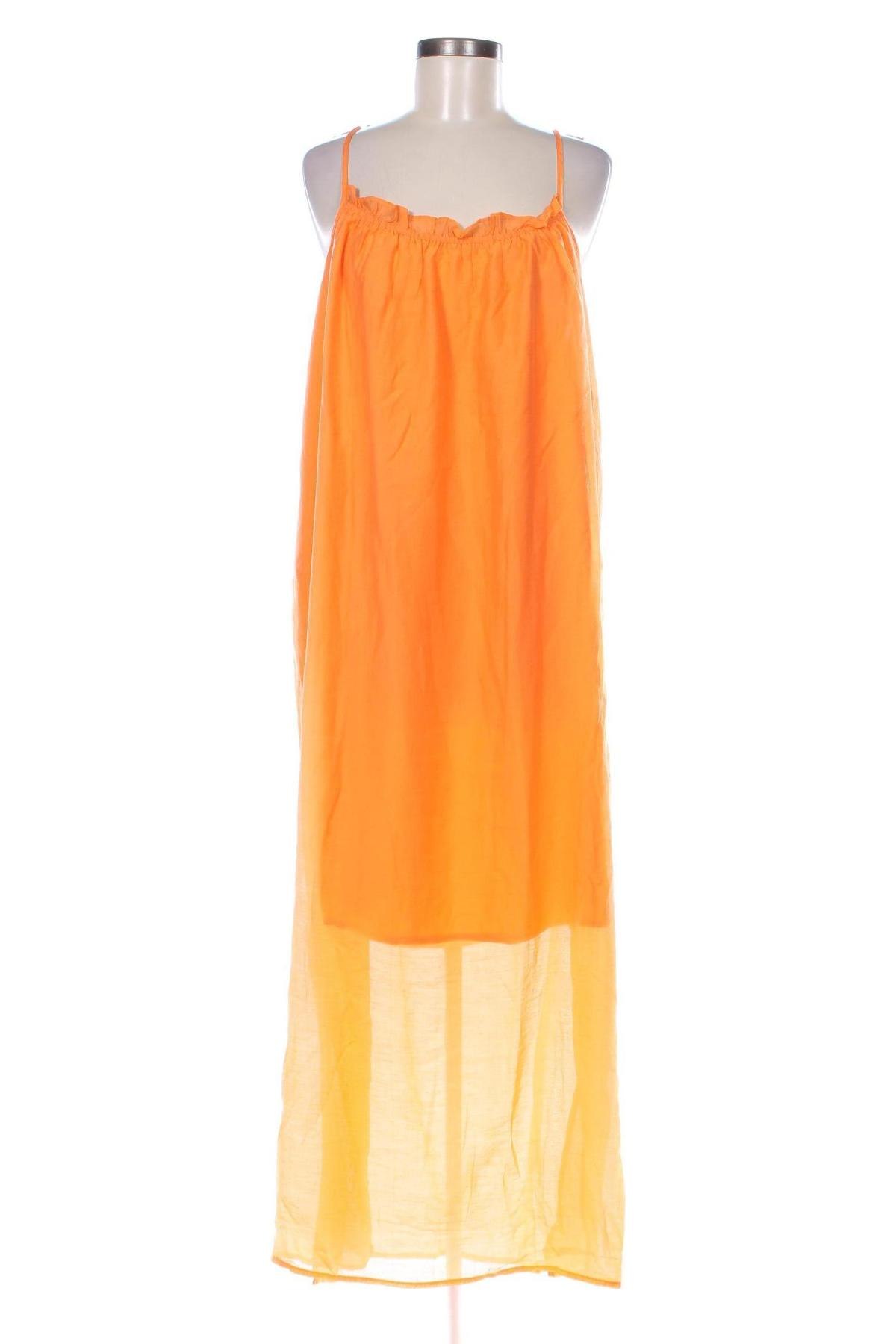 Kleid Object, Größe L, Farbe Orange, Preis 28,49 €