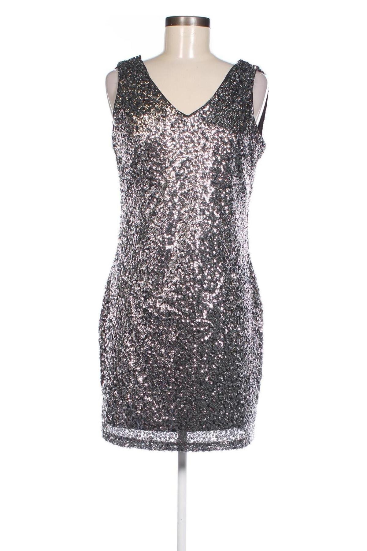 Kleid Pieces, Größe M, Farbe Silber, Preis 42,05 €