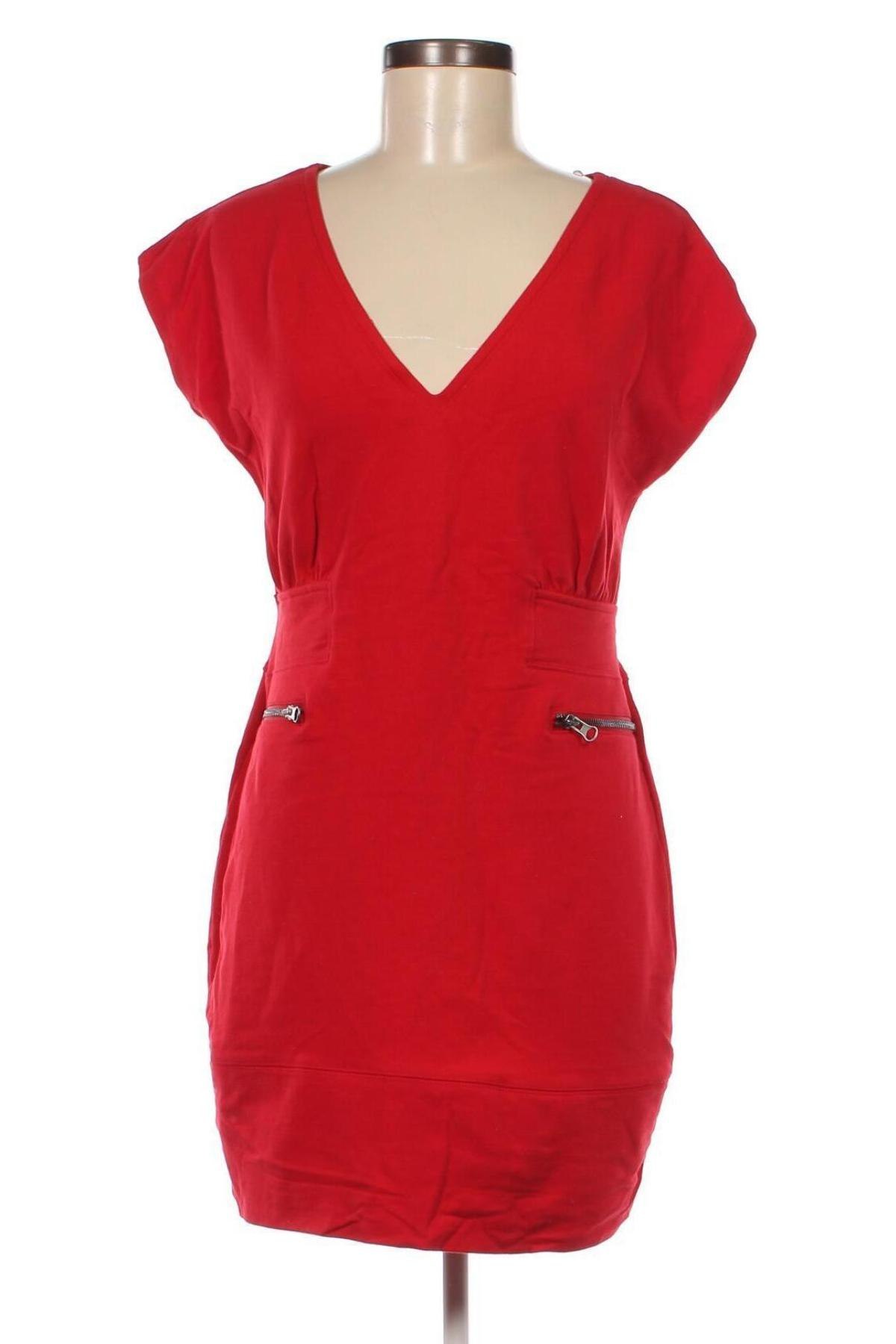 Kleid Plush & Lush, Größe M, Farbe Rot, Preis 14,83 €