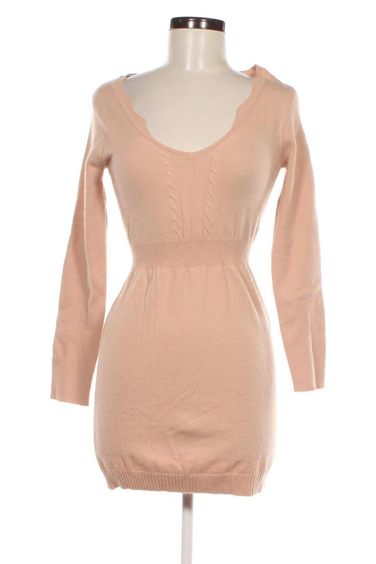 Kleid SHEIN, Größe S, Farbe Beige, Preis 9,49 €