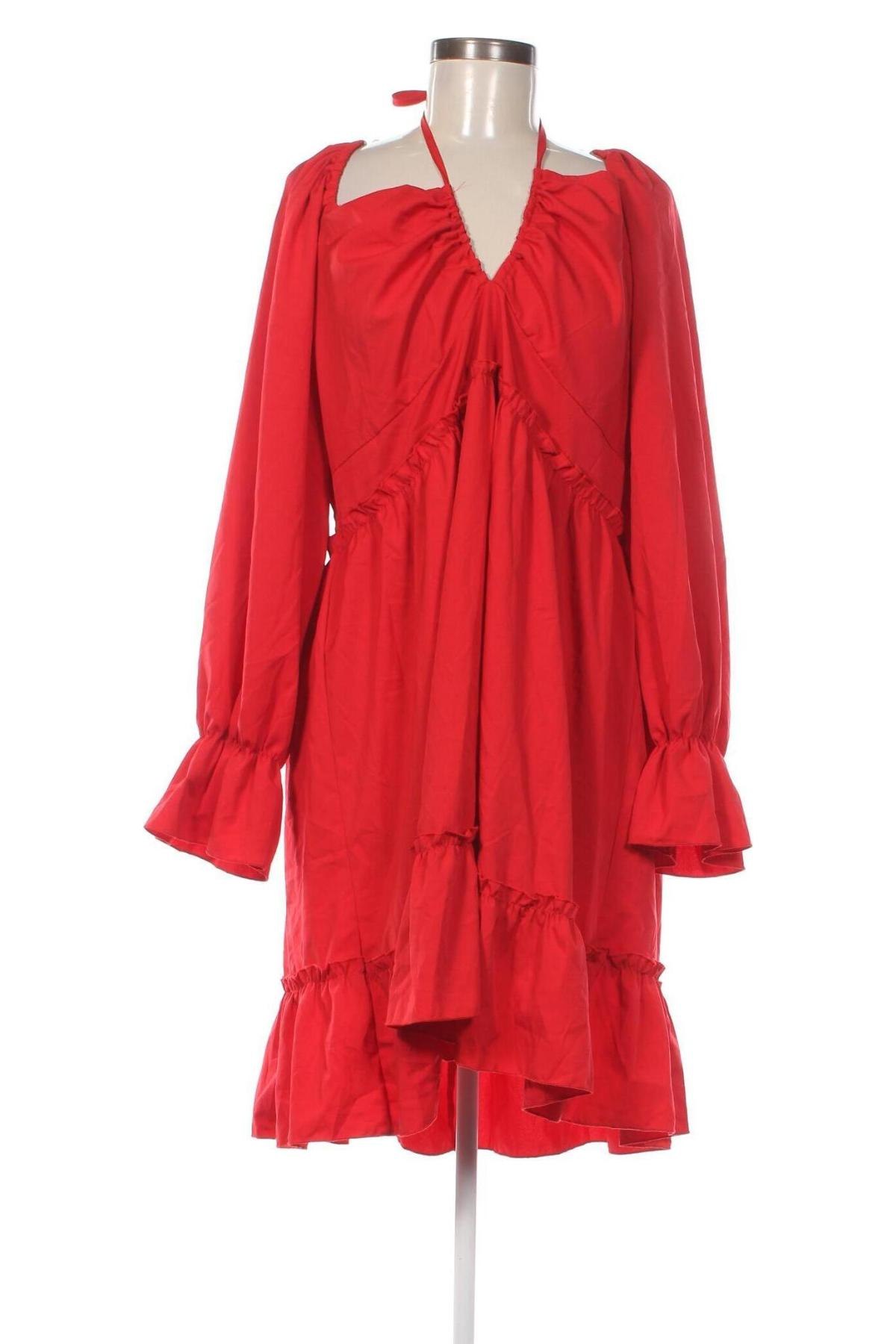 Kleid SHEIN, Größe 3XL, Farbe Rot, Preis € 11,49