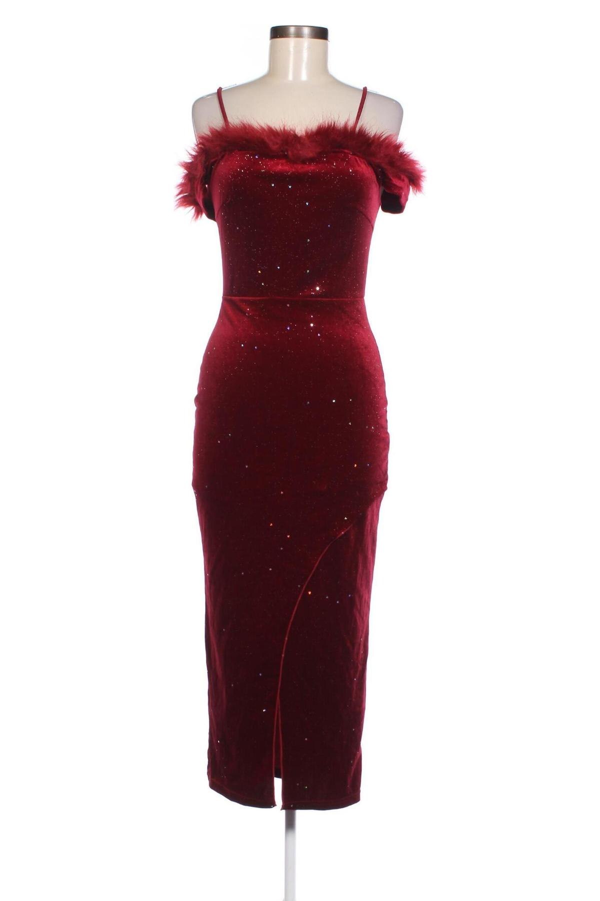 Kleid SHEIN, Größe S, Farbe Rot, Preis 12,49 €