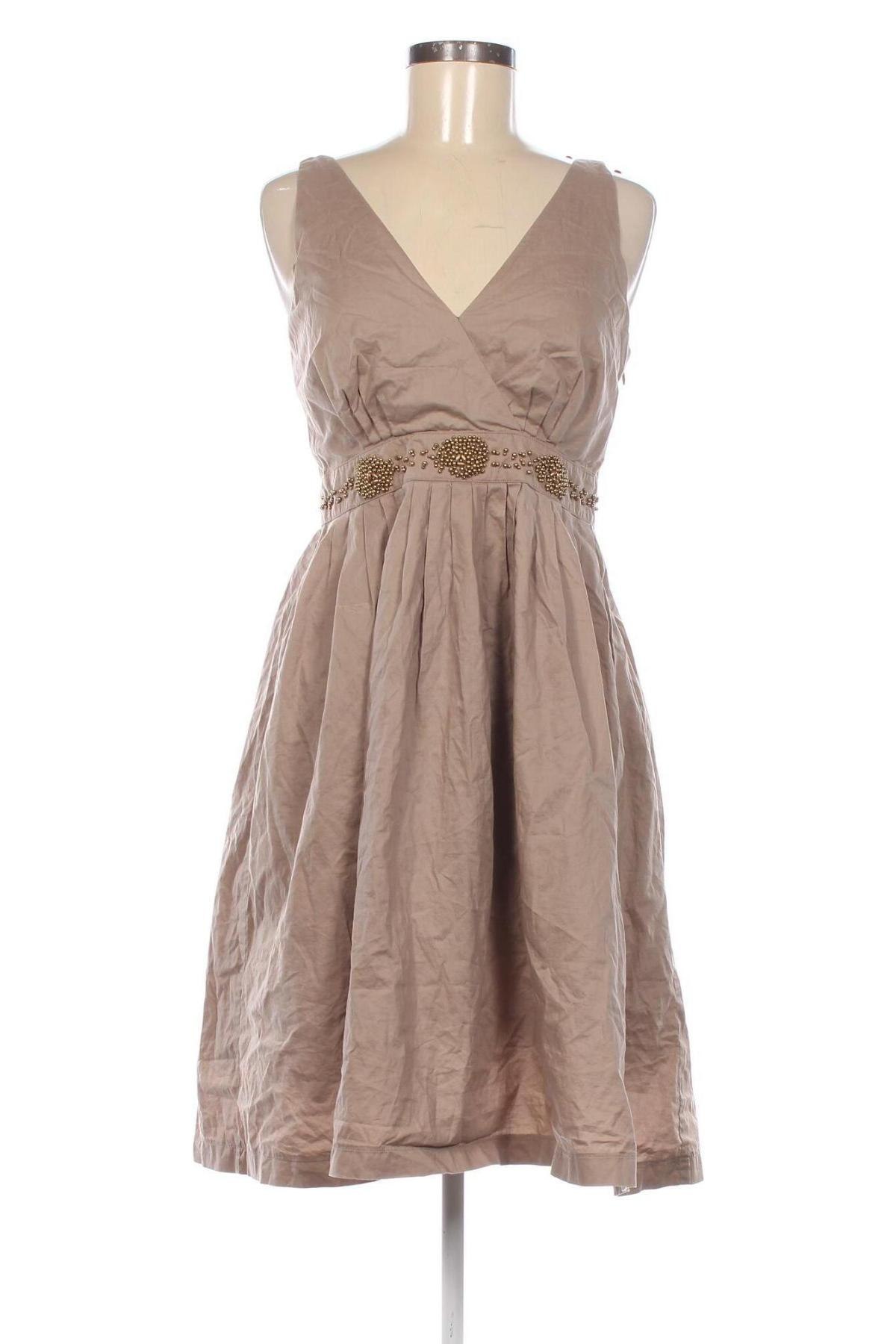 Kleid Saint Tropez, Größe M, Farbe Beige, Preis 13,99 €