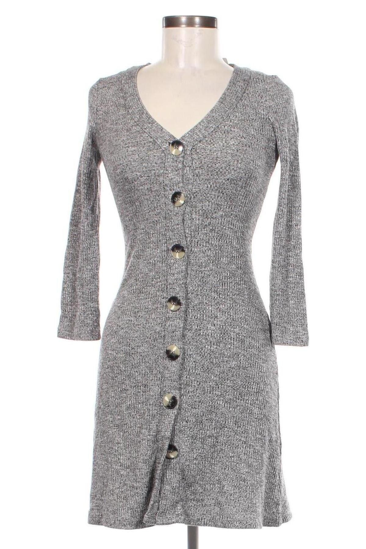 Kleid Stradivarius, Größe S, Farbe Grau, Preis 4,99 €