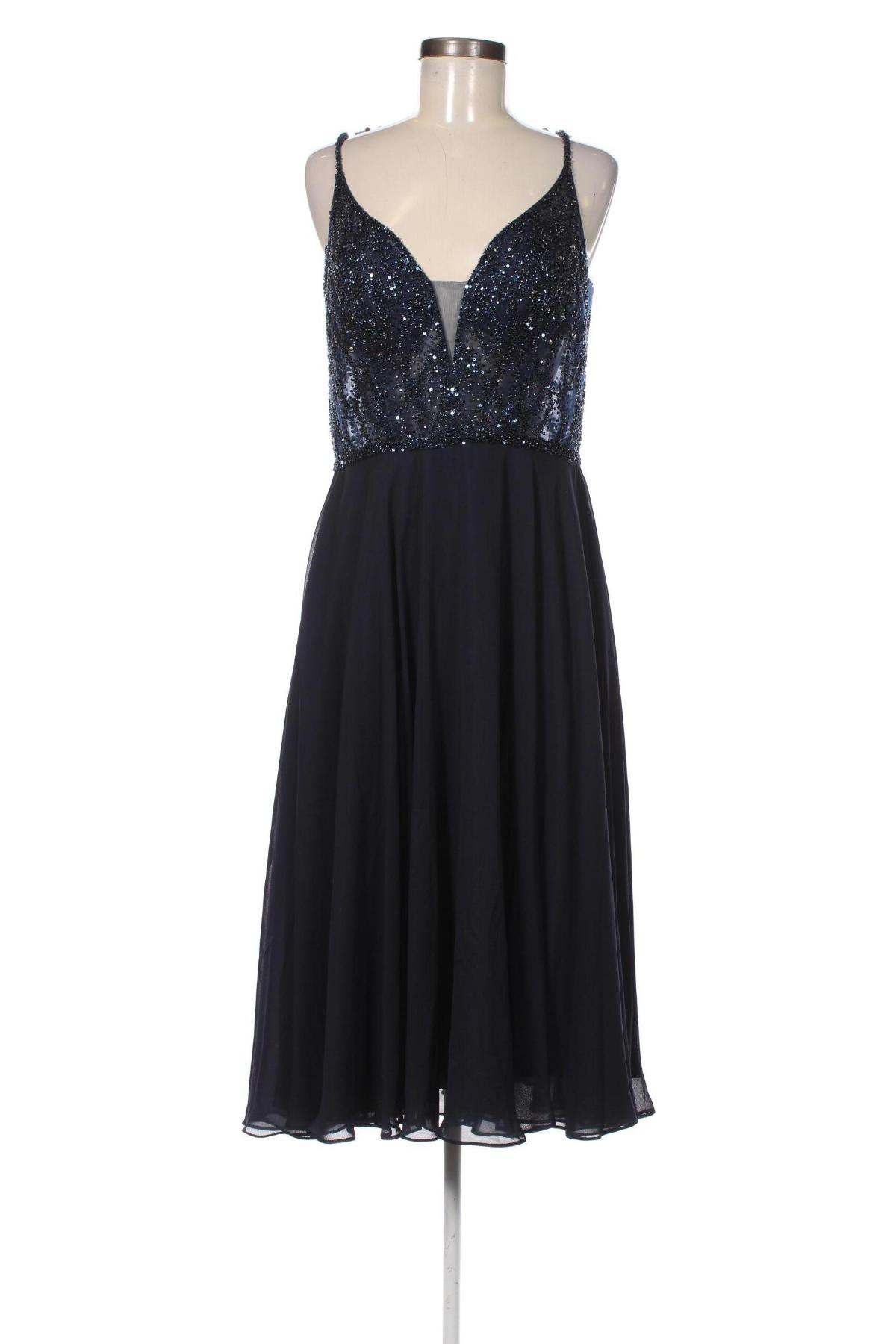 Kleid Swing, Größe M, Farbe Blau, Preis € 56,79