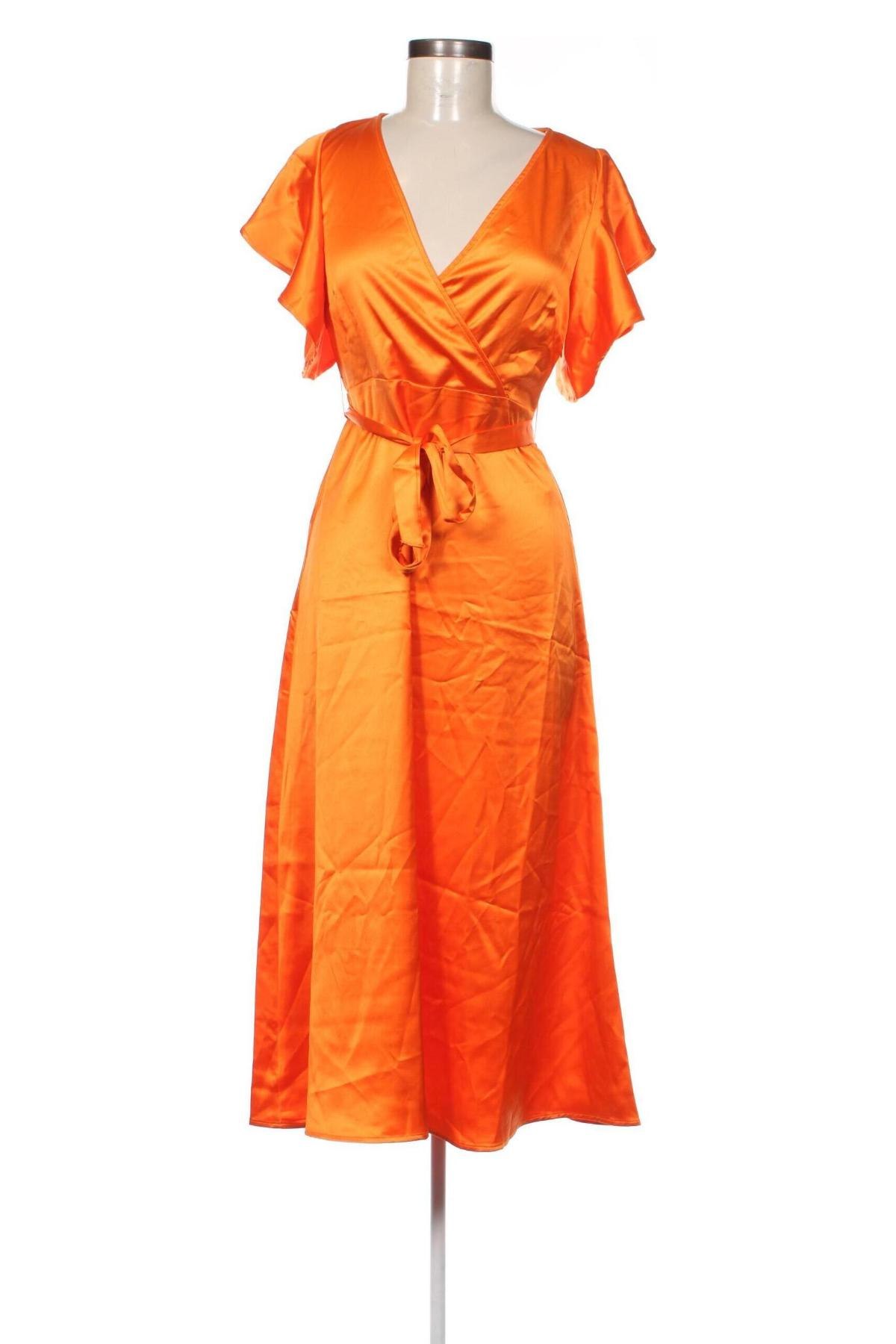 Kleid VILA, Größe S, Farbe Orange, Preis 18,29 €