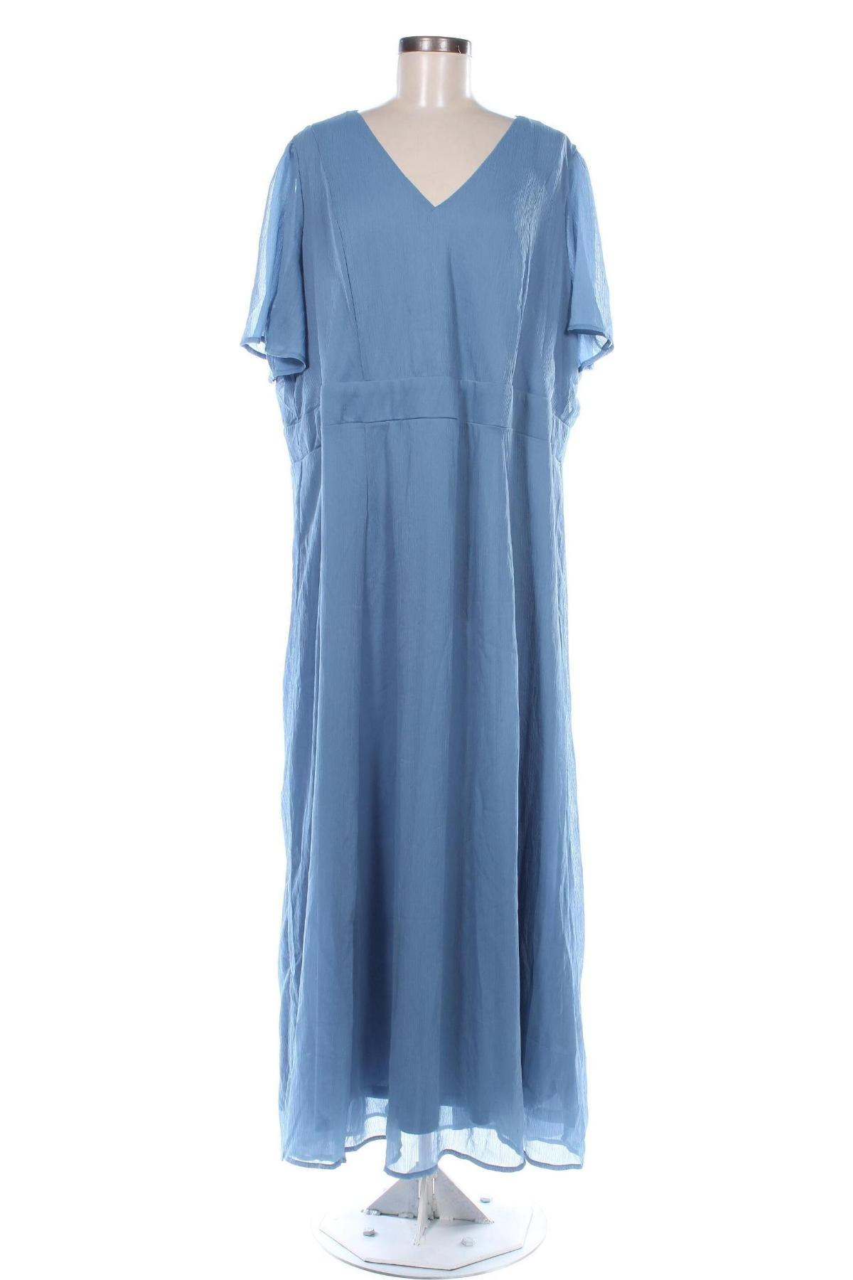 Kleid VILA, Größe 4XL, Farbe Blau, Preis 33,49 €