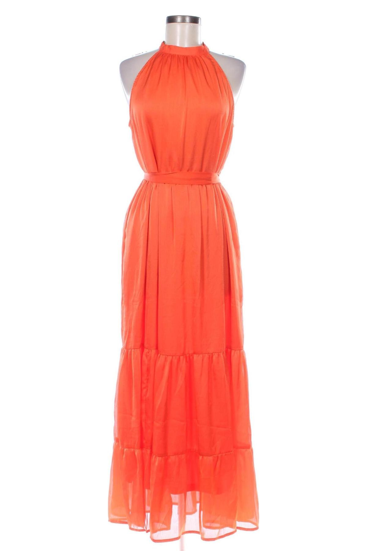 Kleid VILA, Größe L, Farbe Orange, Preis 28,49 €