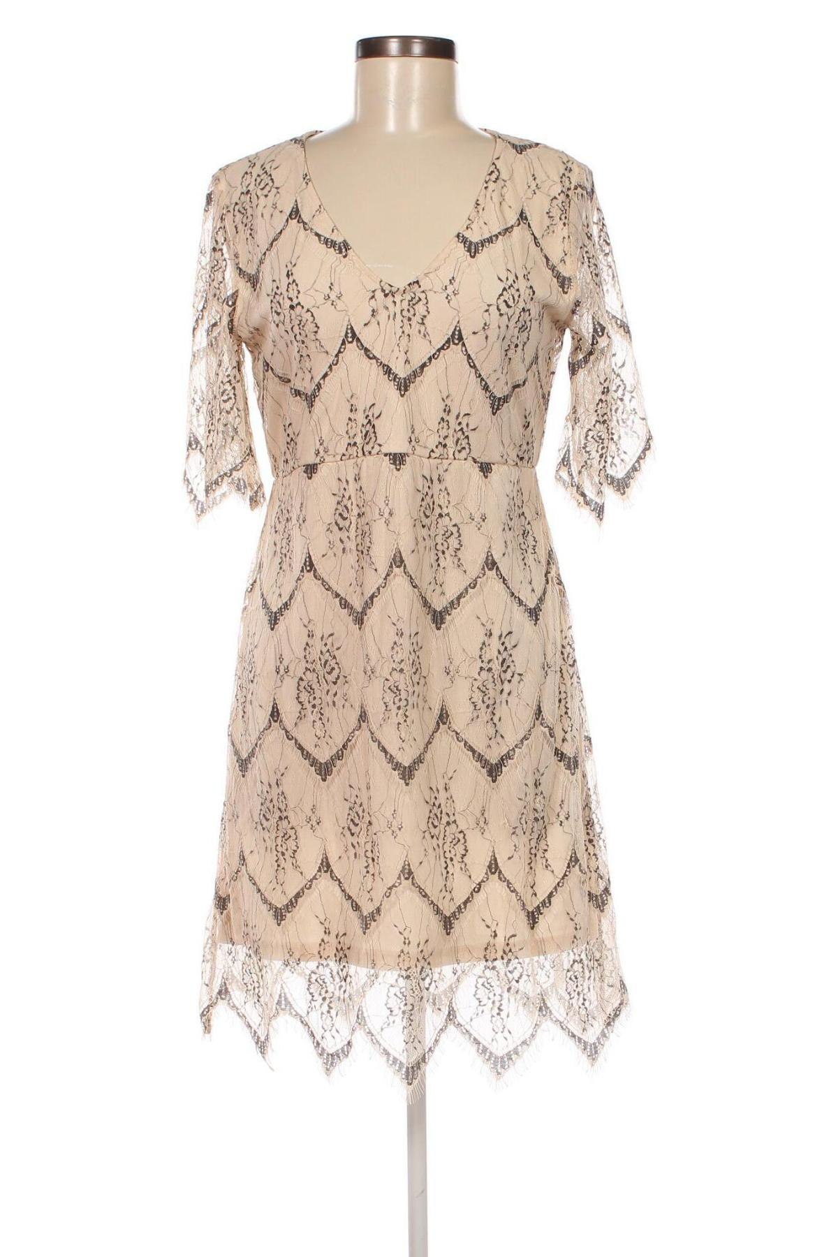 Kleid VILA, Größe L, Farbe Beige, Preis € 17,39