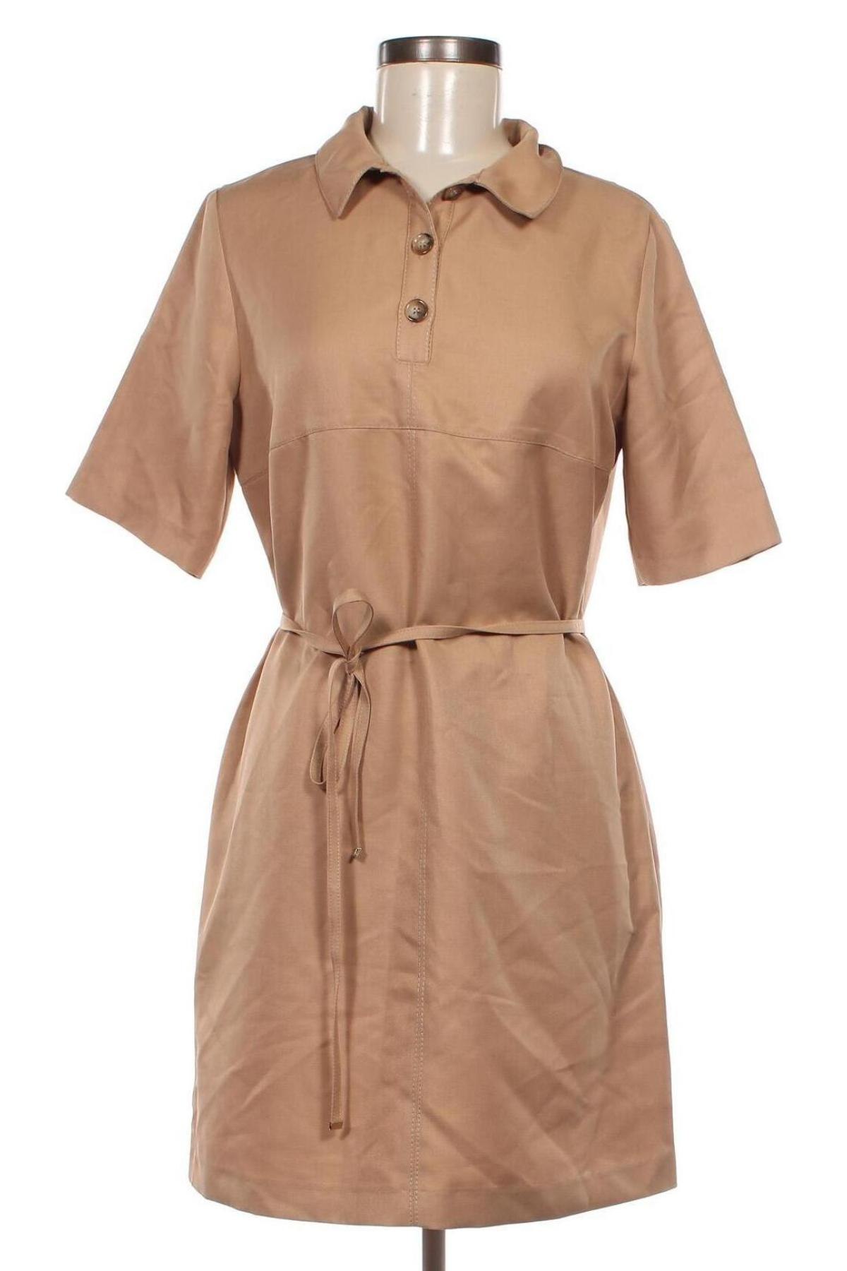 Kleid Verychi, Größe M, Farbe Beige, Preis 14,99 €