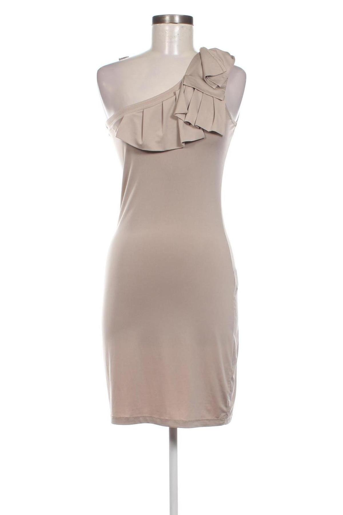 Kleid Waggon, Größe L, Farbe Beige, Preis € 7,99