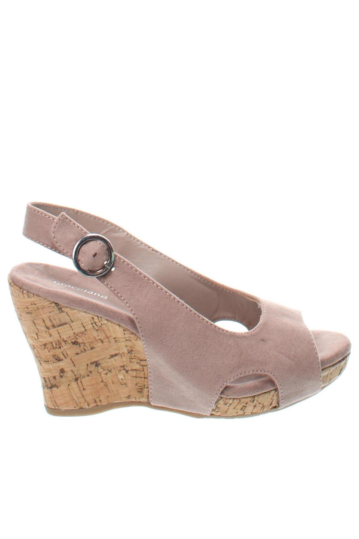 Sandalen Graceland, Größe 36, Farbe Aschrosa, Preis 31,68 €