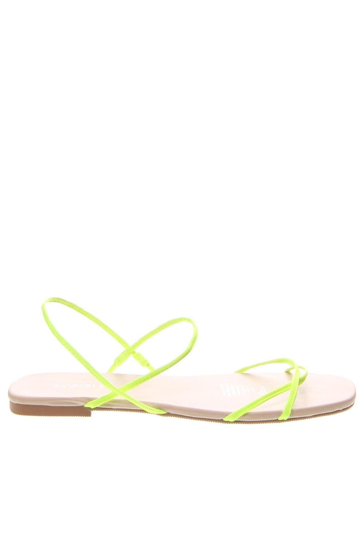 Sandalen H&M Divided, Größe 37, Farbe Grün, Preis 10,45 €