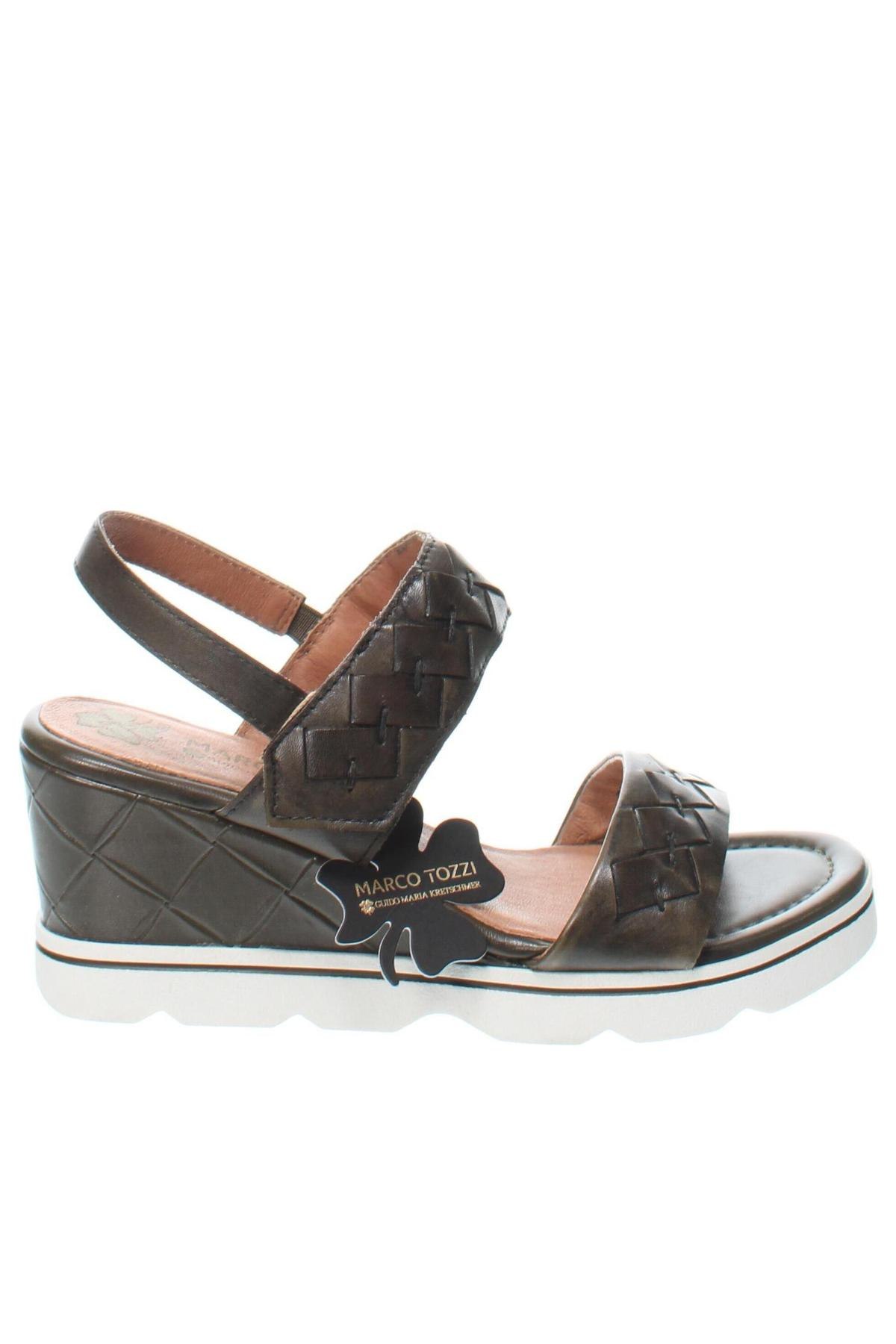 Sandalen Marco Tozzi, Größe 39, Farbe Grün, Preis € 25,99