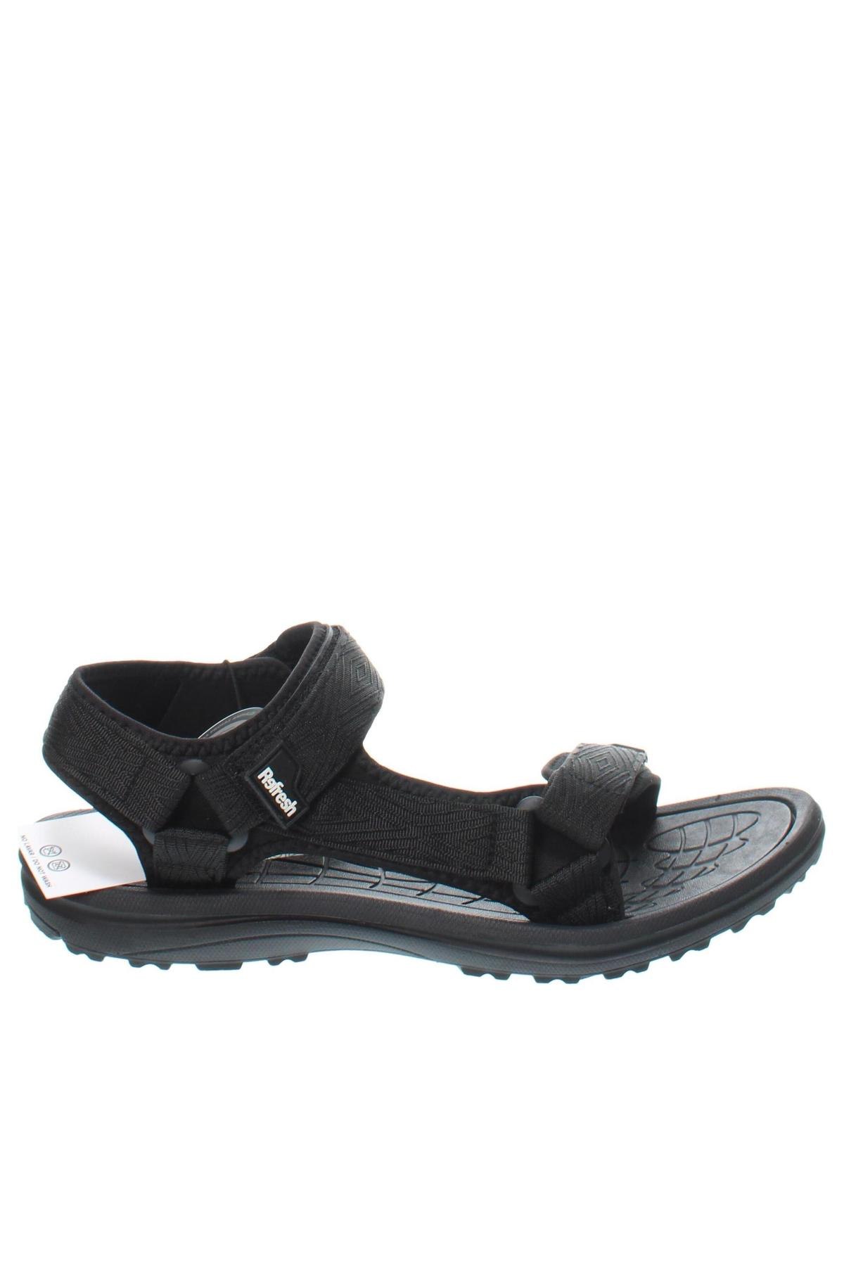 Sandalen Refresh, Größe 45, Farbe Schwarz, Preis 17,99 €