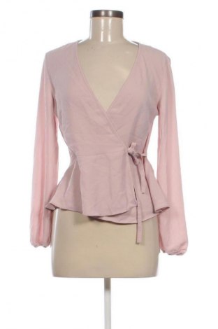 Damen Shirt Bershka, Größe M, Farbe Aschrosa, Preis 13,99 €