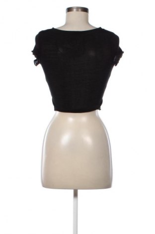 Damen Shirt Bershka, Größe XS, Farbe Schwarz, Preis € 9,72