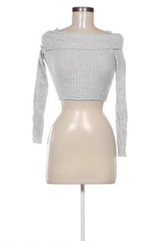 Damen Shirt Bershka, Größe XS, Farbe Grau, Preis € 13,99