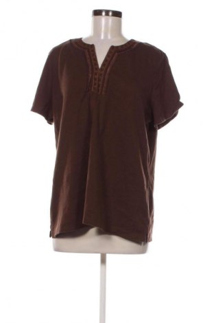 Damen Shirt Croft & Barrow, Größe XL, Farbe Braun, Preis 18,47 €