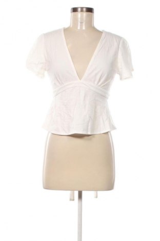 Γυναικεία μπλούζα Gina Tricot, Μέγεθος S, Χρώμα Λευκό, Τιμή 29,99 €