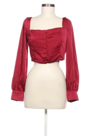 Damen Shirt Glamour, Größe M, Farbe Rot, Preis 13,99 €